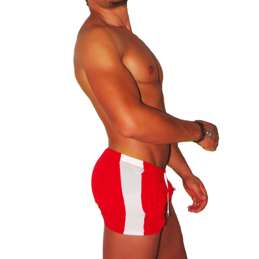 Micro Tanga Argollas Rojo - ICKERSEA moda interior masculina