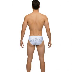 Slip Kiss My Ass Blanco