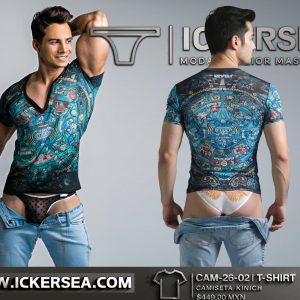 Camiseta Cuello V Profondo KINICH